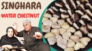 Water Chestnut  Sanghara Recipe  Water Chestnut Recipe  Veg Recipe [upl. by Hannahoj]