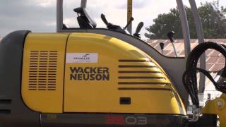 Tecnoloc Mini Escavadeira 3503 Wacker Neuson [upl. by Queri54]