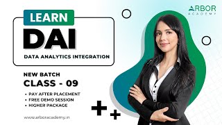 DAI Class 09  Arbor Academy  IT Training amp Placement  Pay After Placement [upl. by Gweneth]