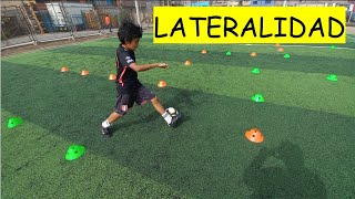 ✅13 ACTIVIDADES de LATERALIDAD a través del FÚTBOLLATERALIDADELATERALITY EXERCISES for KIDS✅ [upl. by Dania612]