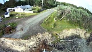 Flying above Washaway Beach in Grayland Washington  HD 720P [upl. by Eniamrahc116]