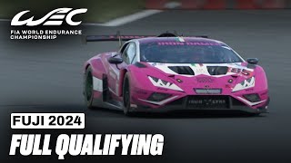 Full Qualifying Session I 2024 6 Hours of Fuji I FIA WEC [upl. by Arais]