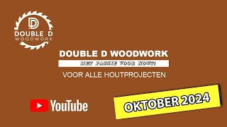 Double D Woodwork  Promotie Oktober 2024 [upl. by Blake658]