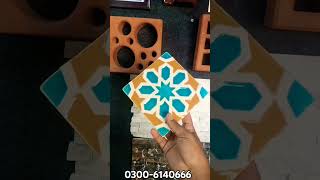 Multani tiles design in Pakistan home delivery service All Pakistan viralvideo tilesdesig [upl. by Eppilihp181]