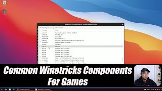 Common Winetricks Components for Linux Gaming [upl. by Adnahsar]