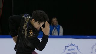 차준환 Junhwan CHA SP 2022 핀란디아 트로피 CS Finlandia Trophy [upl. by Olwen]