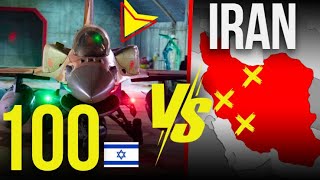 100 AVIONS ISRAÉLIENS CONTRE LIRAN [upl. by Samira978]