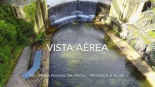 Vista Aérea  2 Praia Fluvial da Fróia  Proença a Nova [upl. by Idolah]