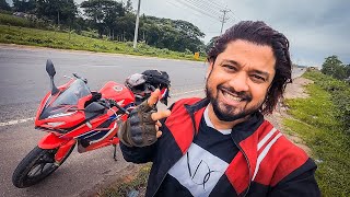 এই বাইকে ট্যুর করলেই সব সমস্যা সামনে আসে 200KM Solo RIDE With HONDA CBR  MSI Vlogs [upl. by Oruasi]