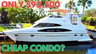 92500 YachtHome Affordable Motor Yacht  41’ Carver 396 AFT Cabin  Harbor Pilot Yacht Tours [upl. by Nedgo]