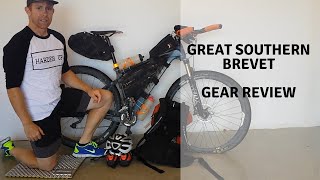 Bikepacking gear review Great Southern Brevet [upl. by Nomed]