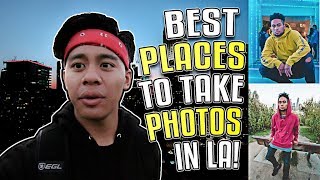 BEST PLACES TO TAKE PHOTOS IN LA ROOFTOPS PARKS TUNNELS [upl. by Etteve]