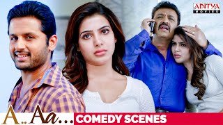 A Aa Movie Comedy Scenes  Nithiin Samantha Anupama  Trivikram  Aditya Movies [upl. by Uttica90]