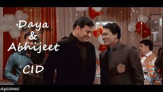 Daya amp Abhijeet  Dosti  CID [upl. by Ebocaj54]