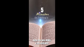 𝟱 𝗺𝗶𝗻𝘂𝘁𝗼𝘀 𝗱𝗲 𝘁𝗲𝗼𝗹𝗼𝗴𝗶́𝗮  Solo hay una Biblia y es confiable CFW I 8 [upl. by Aivatnuahs]