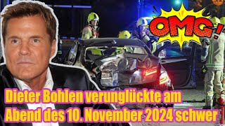 Dieter Bohlen verunglückte am Abend des 10 November 2024 schwer [upl. by Aidua]