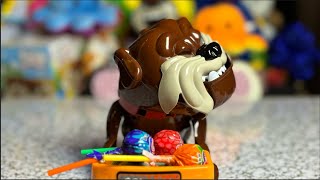 Mad Dog beware dont get his favorite Lollipops 😁 funnytoy asmr toys [upl. by Botti]