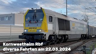 Kornwestheim Rbf diverse Fahrten am 22032024 [upl. by Womack]