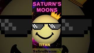 saturn moons solarsystem 🌛 safiredream [upl. by Nyrhtakyram]