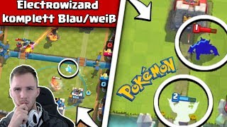 CLASH ROYALE BUGS UND GLITCHES  POKÉMON ELECTROWIZARD  Clash Royale deutsch [upl. by Hgielak]