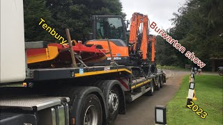 Moving new tractor tenbury show 2023 and Burwarton [upl. by Otilegna978]