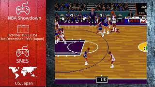 Console Sports Games of 1993  NBA Showdown [upl. by Haziza]