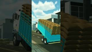 Truck with over load and 2car speed gaming shots indian vacle 3d game [upl. by Atsira]