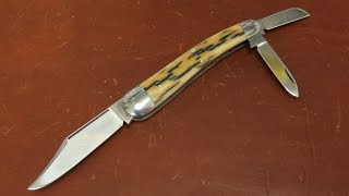 Esnyx Customs Serpentine Whittler Young Maker Classic Pattern Amazing Knife [upl. by Torrlow]