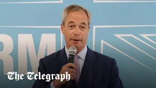 In full Reform Manifesto  Nigel Farage pledges to stop the boats” in the first 100 days in power [upl. by Uile]