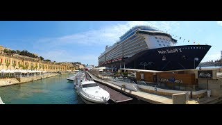 Valletta Cruise Port Malta [upl. by Beall]