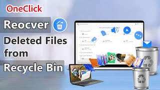 How to recover deleted data in recycle bin Deleted file recover in recycle bin [upl. by Yahsed24]