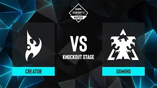 Creator vs GuMiho  ESL SC2 Masters Winter 2023 Finals  Knockout Stage [upl. by Graff]