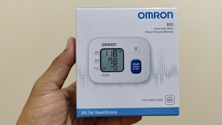 OMRON RS2 Wrist Blood Pressure Monitor [upl. by Latsyrhc124]