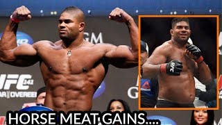 Alistair Overeem on Horse Meat Protein  Getting Big [upl. by Mcwilliams]