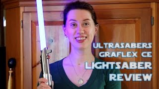 UltraSabers Graflex CE Lightsaber Review  Miscellaneous Geekitude [upl. by Larisa]