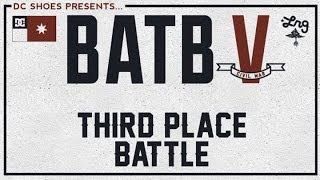 Shane Oneill Vs Ishod Wair BATB5  3rd Place Battle [upl. by Barbuto]