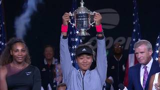 Naomi Osaka vs Serena Williams  US Open 2018 Final Extended Highlights [upl. by Tisha]