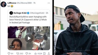 LIL REESE RESPOND’S TO RONDONUMBA9 KICKING IT W LIL MICK “LOL”😱‼️ [upl. by Yelmene]