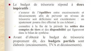 5 1 budget de trésorerie [upl. by Selym614]