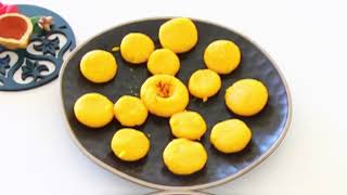 Kesar Badam Peda  Easy Diwali sweets  Dhood Peda recipe  Milk peda recipe [upl. by Dnomder]