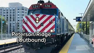 CTA and Metra Train Action Compilation Episode 12 [upl. by Analle]