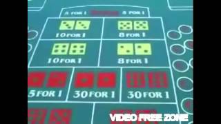 Craps Table Layout Explained [upl. by Wilton]