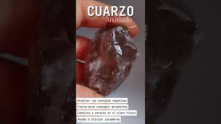 CUARZO AHUMADO 🪬Cuarzos de protección🙏🏻 cuarzos minerales piedraspreciosas gemas shorts parati [upl. by Aserehc665]