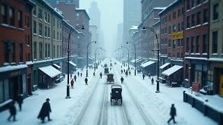 The Great Blizzard of 88 How a Storm Reshaped New York City [upl. by Bean458]