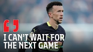 INTERVIEWS  Ivan Perišić after his first game 🎤 [upl. by Ahsemak]