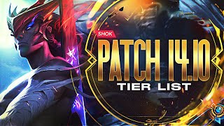 PATCH 1410 TIER LIST [upl. by Waterer929]