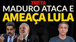 TRETA Maduro acusa LULA dementiu sobre acidente e ameaça ladrão por não apoiar a Venezuela [upl. by Innavoj]