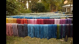 Textile yarn Dyeing Process  Vat Dyeing  Colorkari Dyeing [upl. by Jonas]