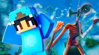 We Survived THE SIREN HEAD In Minecraft With Crazy Fan Girl [upl. by Ardyce]