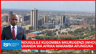 NDUGULILE KUGOMBEA MKURUGENZI WHO UKANDA WA AFRIKA MASHARIKI MAKAMBA AFUNGUKA [upl. by Early829]